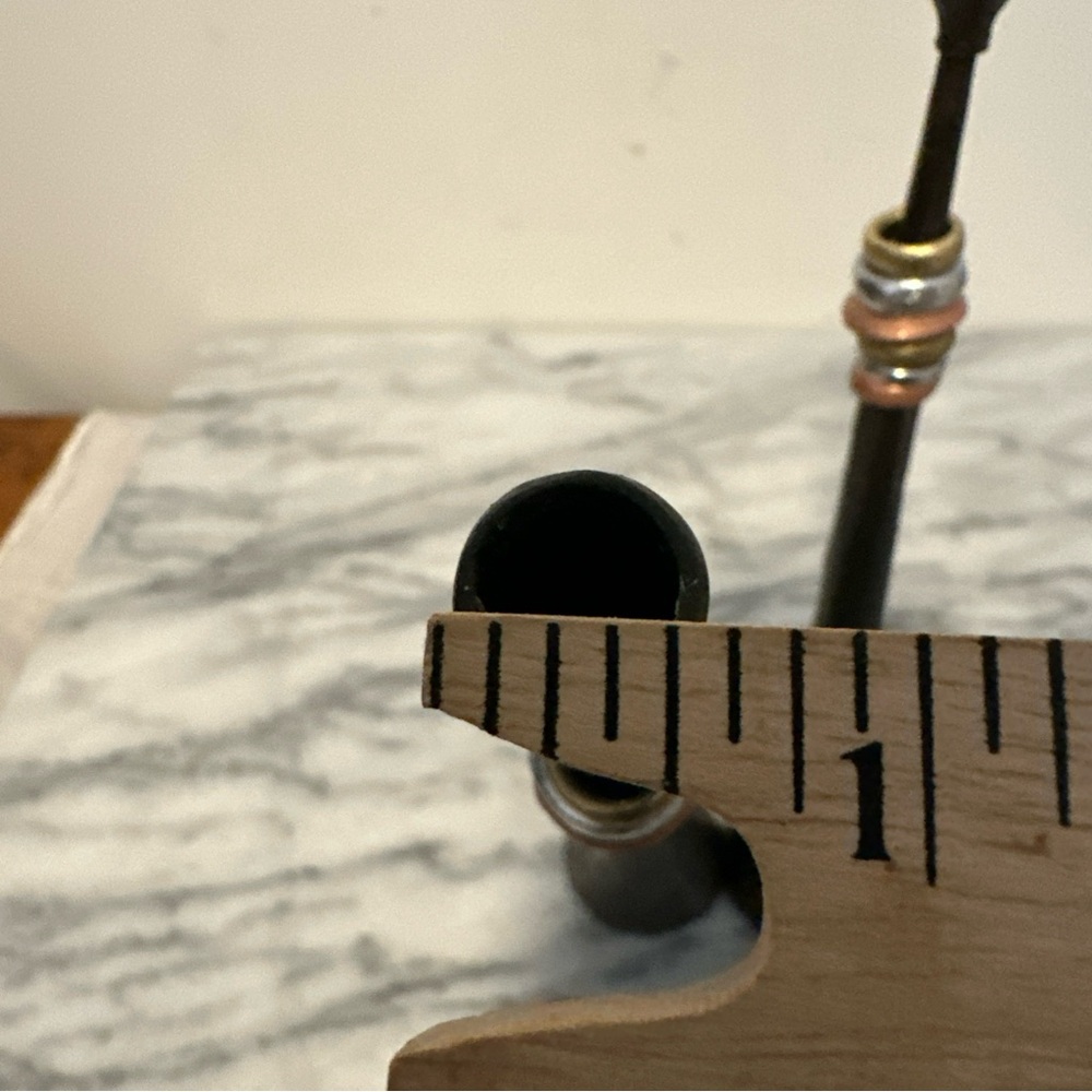 Luis Marques Handmade Modern
Minimalist Style Iron W/ Metal
Rings Candlestick - Picture 14 of 16
